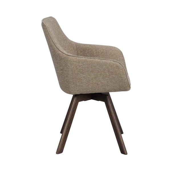 Béžová čalouněná jídelní křesla v sadě 2 ks Alison – Rowico-image-2