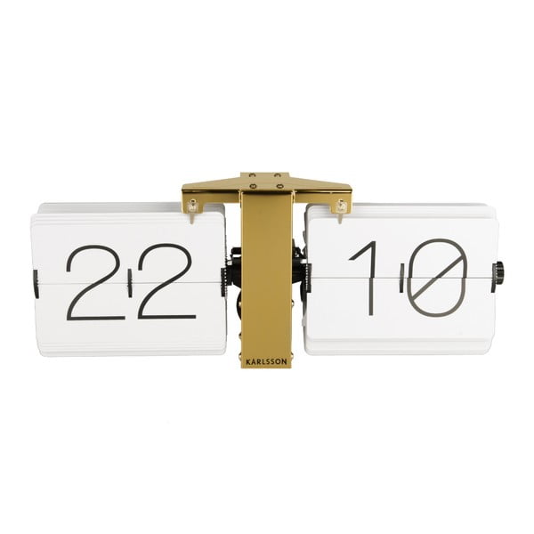 Bílé hodiny Karlsson No Case-image-3