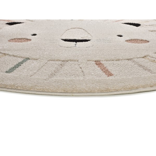 Krémový dětský koberec ø120 cm Clown – Universal-image-3
