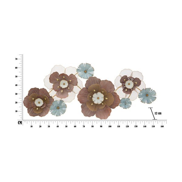 Kovová závěsná dekorace Mauro Ferretti Flower Opas, 154 x 66 cm-image-2