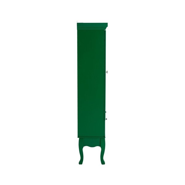 Zelená závěsná vitrína z MDF 85x170,5x35 cm Prato – Ellos Home-image-2