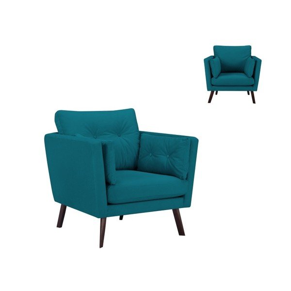 Tyrkysové křeslo Mazzini Sofas Elena Elena-image-3