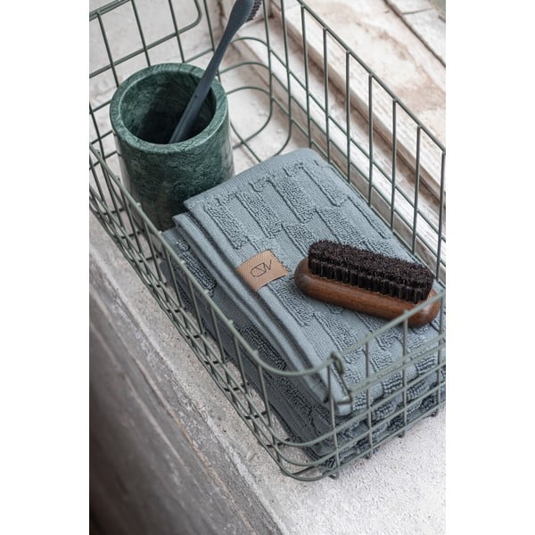 Tmavě zelený mramorový kelímek na zubní kartáčky Marble – Mette Ditmer Denmark-image-4