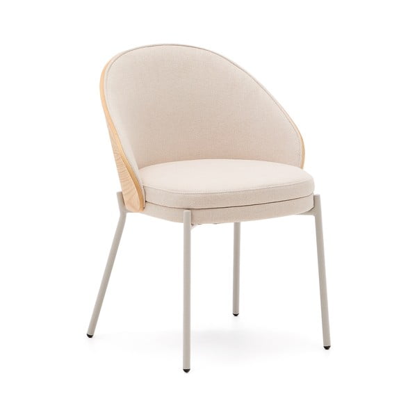 Krémová/v přírodní barvě jídelní židle Eamy – Kave Home