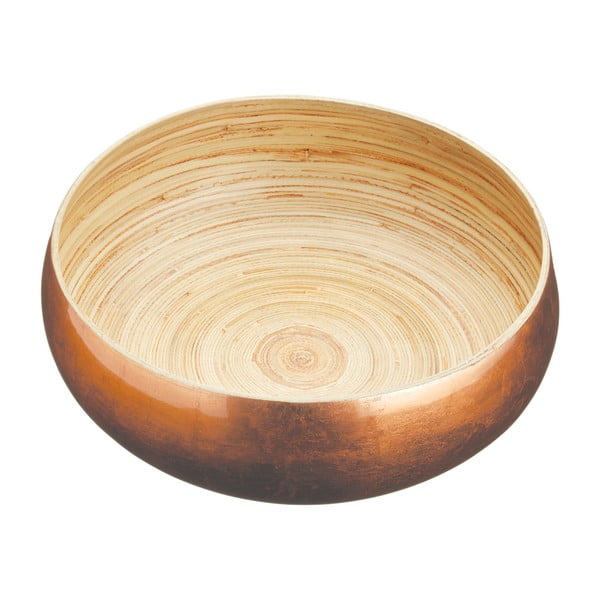 Servírovací miska z bambusového dřeva Kitchen Craft Artesa, 26 cm