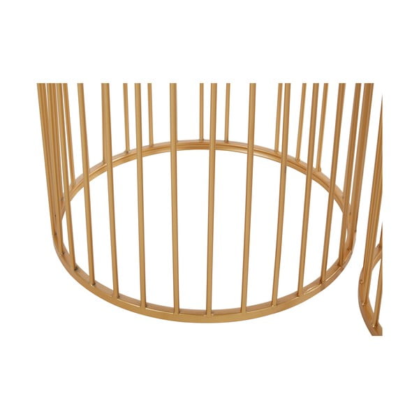 Kulaté odkládací stolky se skleněnou deskou v sadě 2 ks Avantis – Premier Housewares-image-3