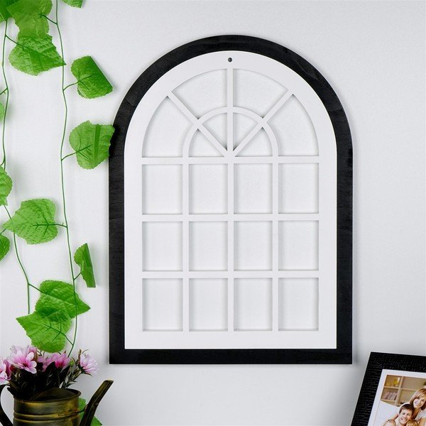 Dřevěná nástěnná dekorace Kate Louise Window II.-image-1
