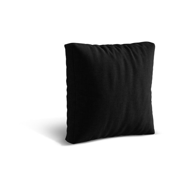 Černý polštář k modulární pohovce Martina – Micadoni Home-image-2