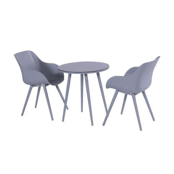 Šedý zahradní stolek Hartman Sophie Studio Bistro, ø 66 cm-image-2