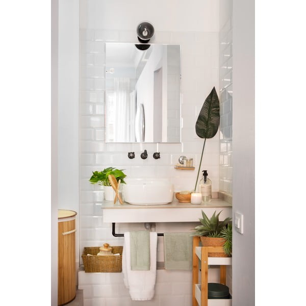 Kulatý bambusový koš na prádlo Compactor Round-image-4