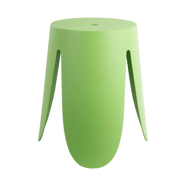 Zelená plastová stolička Ravish – Leitmotiv