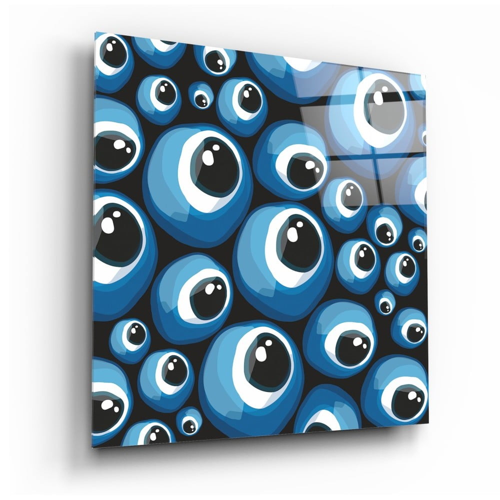 Skleněný obraz Insigne Lagoon Evil Eye, 100 x 100 cm