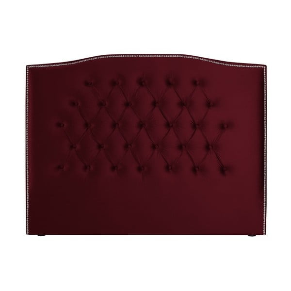 Červené čelo postele Mazzini Sofas Cloves, 160 x 120 cm
