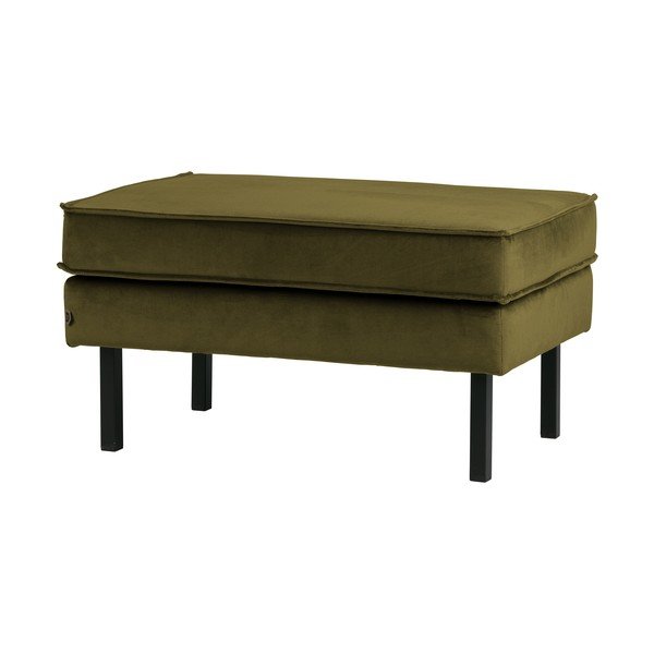 Olivově zelená podnožka BePureHome Rodeo-image-2