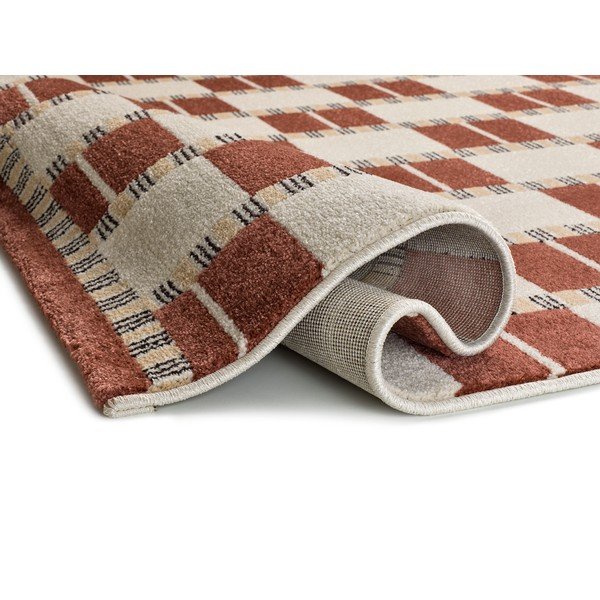 Béžový/v terakotové barvě koberec 80x150 cm Astra – Universal-image-3