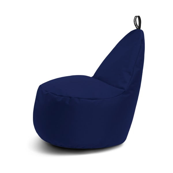 Tmavě modrý sedací vak Lull XL – So Soft?