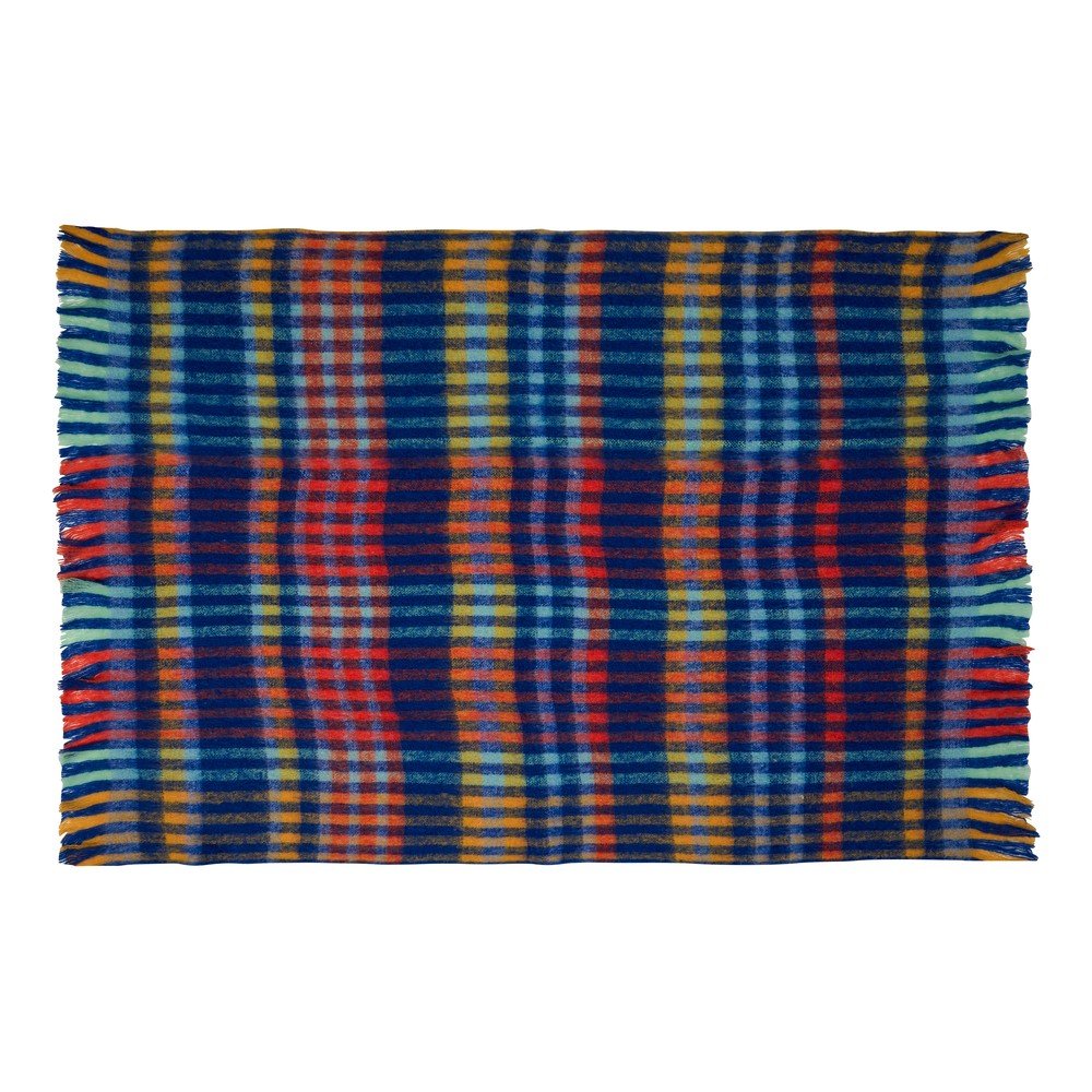 Deka s příměsí vlny 140x200 cm Loom – Hübsch