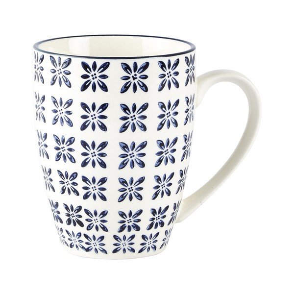 Sada 4 keramických hrnků Villa Collection Pattern Classic, 350 ml-image-1