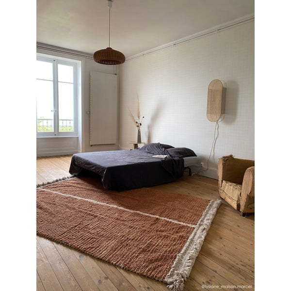 Bavlněný koberec v béžovo-cihlové barvě 170x240 cm Duetto Toffee – Lorena Canals-image-4