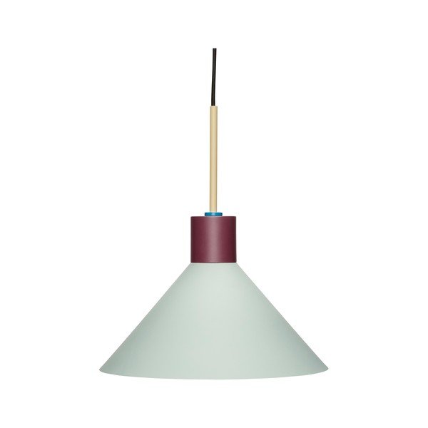 Světle modré závěsné svítidlo ø 35 cm Crayon – Hübsch