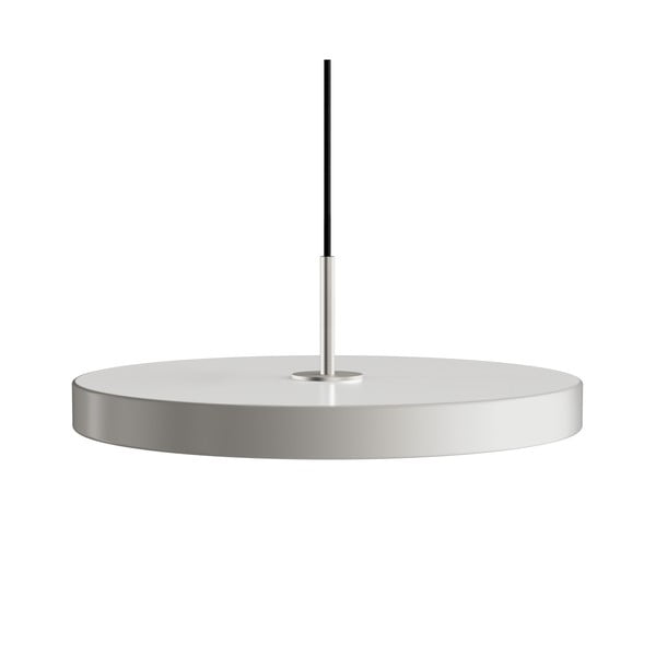 Světle šedé LED závěsné svítidlo s kovovým stínidlem ø 43 cm Asteria Medium – UMAGE