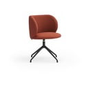 Čalouněné jídelní křeslo v cihlové barvě Mogi – Teulat