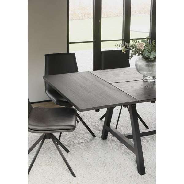 Přídavná deska k jídelnímu stolu z dubového dřeva 50x100 cm Carradale - Rowico-image-1