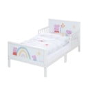 Bílá dětská postel 70x140 cm Peppa Pig – Roba