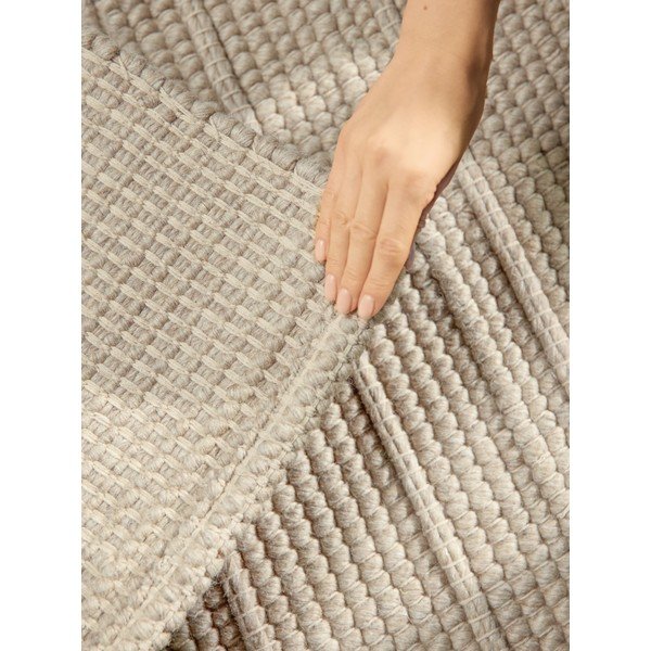 Krémový ručně tkaný vlněný běhoun 80x250 cm Camden Parker – Ted Baker-image-2