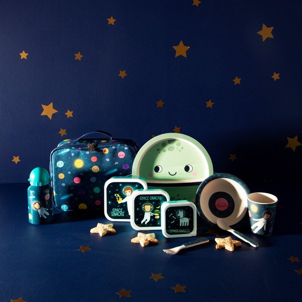 Sada 3 dětských obědových boxů Sass & Belle Space Explorer-image-1