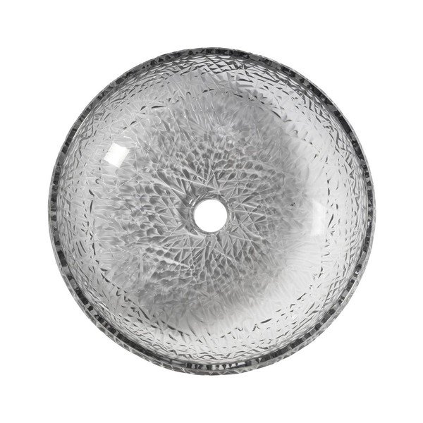 Černé skleněné kulaté umyvadlo ø 42 cm Gaviota – Sapho-image-2