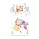 Bavlněné dětské povlečení do postýlky 100x135 cm Winnie the Pooh "Pooh Hugs" – Jerry Fabrics