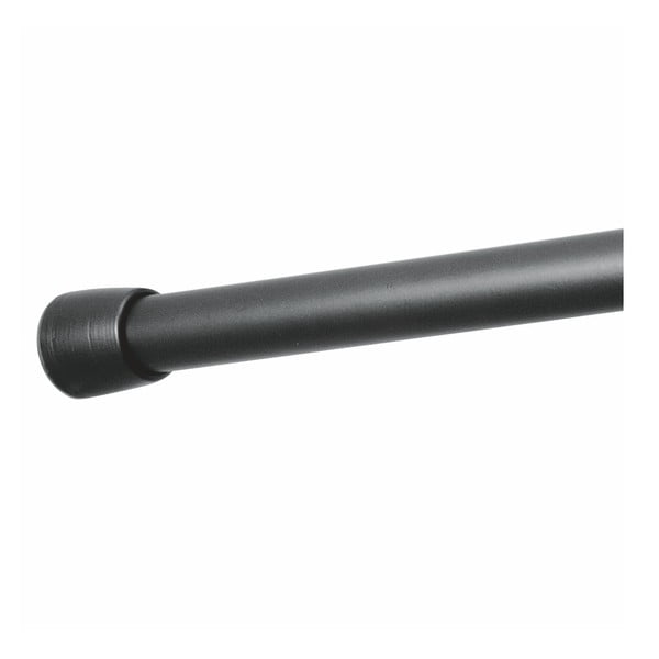 Černá tyč na sprchový závěs 198 - 275 cm Cameo XL – iDesign