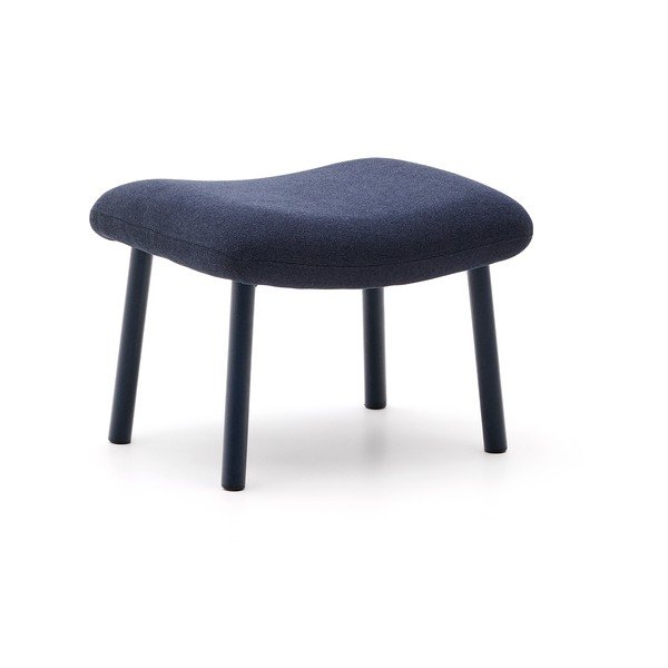 Tmavě modrá podnožka Inari – Kave Home