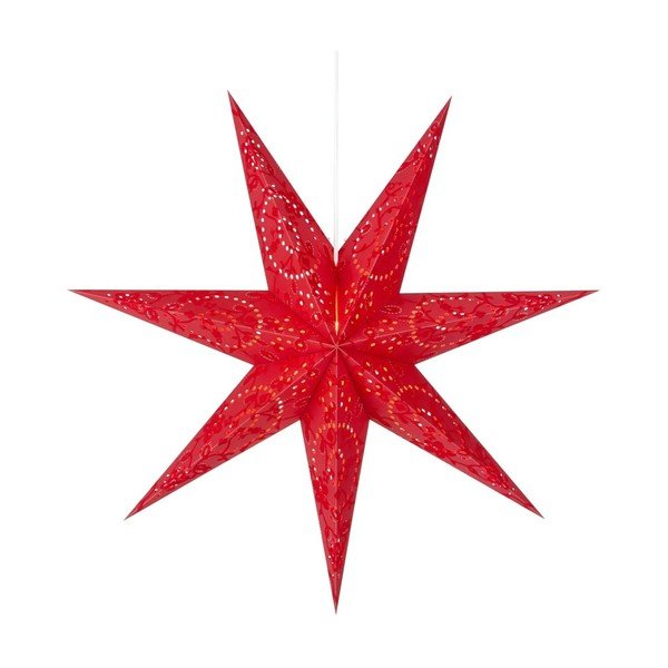 Červená závěsná vánoční světelná dekorace Aratorp – Markslöjd