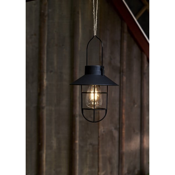 LED solární venkovní svítidlo (výška 21 cm) Cage – Star Trading-image-3