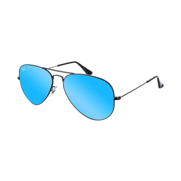 Unisex sluneční brýle Ray-Ban 3025 Black/Blue 55 mm