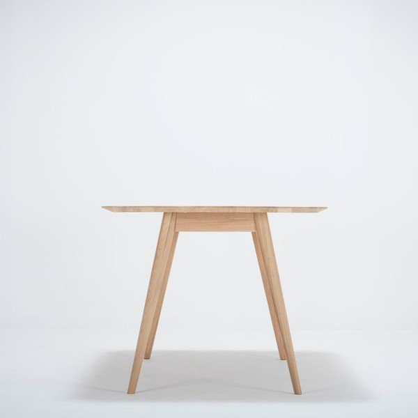 Jídelní stůl z dubového dřeva Gazzda Stafa, 140 x 90 cm-image-4