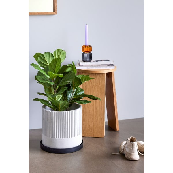 Kovové dekorativní tácy v sadě 3 ks ø 33 cm Embrace – Hübsch-image-1