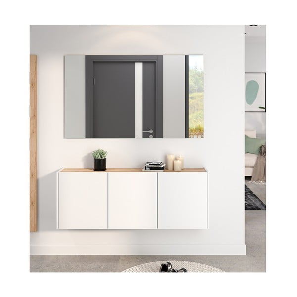 Bílá předsíňová sestava v dekoru dubu Libbiano – Germania-image-1