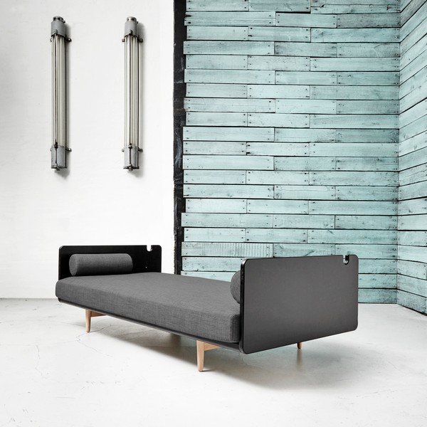 Variabilní pohovka Karup Deva Black/Raw Oak/Granite Grey-image-1