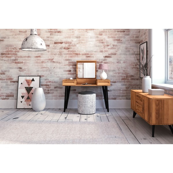 Toaletní stolek z bukového dřeva 120x53 cm Golo - The Beds-image-4