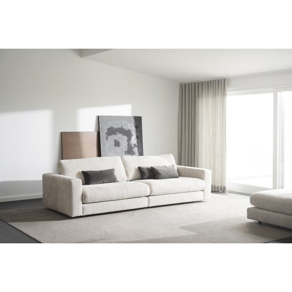 Krémová pohovka 258 cm Duncan - Rowico-image-4