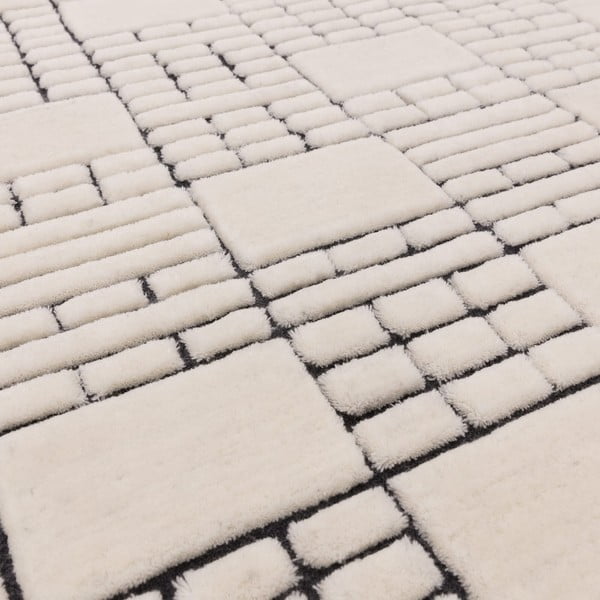 Béžový vlněný koberec 170x120 cm Empire - Asiatic Carpets-image-3