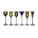 Skleničky v sadě 6 ks na panáky 50 ml – Lyngby Glas