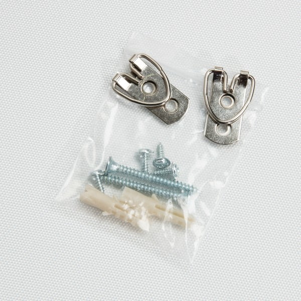 Bílý obraz v rámu Kave Home Abstract, 60 x 90 cm-image-2