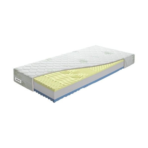 Tvrdá/středně tvrdá pěnová oboustranná/termoregulační matrace 120x200 cm BonLife VISCO – BENAB-image-2