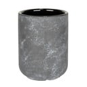 Šedý keramický kelímek na zubní kartáčky Sacile – Wenko