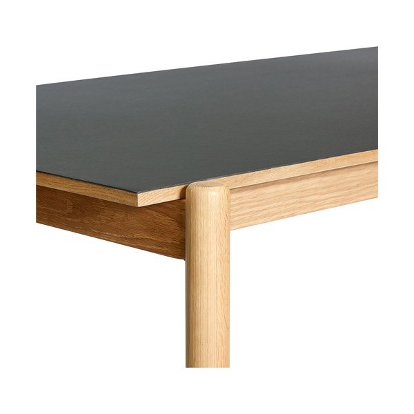 Jídelní stůl z dubového dřeva 107x190 cm Oblique – Hübsch-image-4