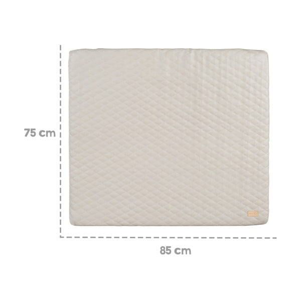 Přebalovací podložka 75x85 cm Greyish gesteppt – Roba-image-3